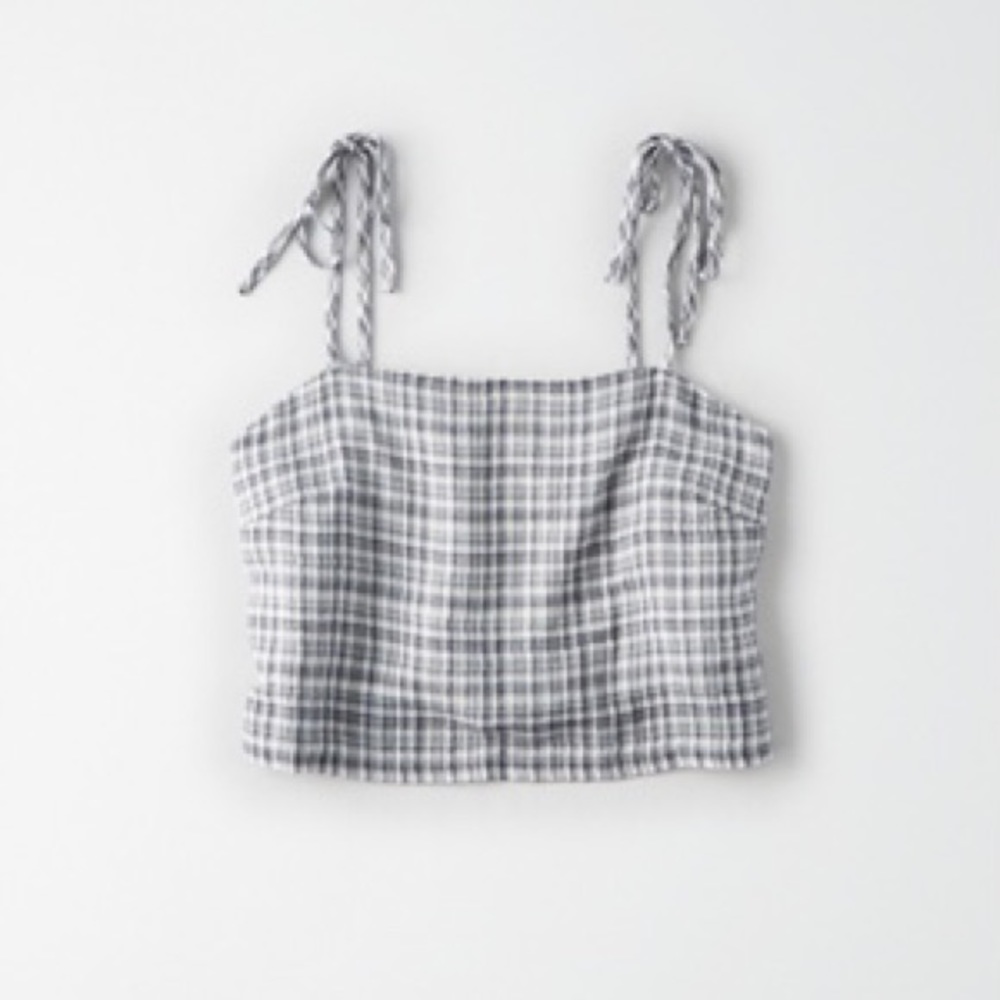 🌟American Eagle Plaid Top💕